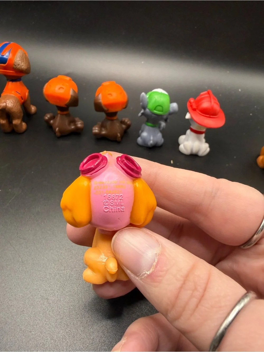 Paw Patrol Mini Figure Set - Colorful Rescue Pups